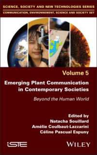 Emerging Plant Communication in Contemporary Societies : Beyond the Human World (Iste Invoiced)