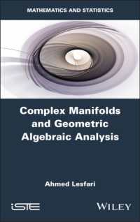 Complex Manifolds and Geometric Algebraic Analysis (Iste Invoiced)