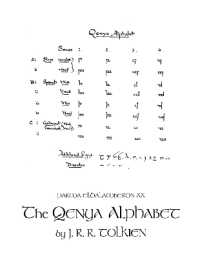 Parma Eldalamberon 20 : The Qenya Alphabet