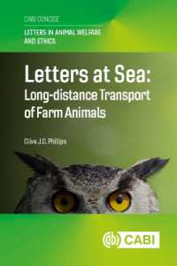 Letters at Sea: Long-distance Transport of Farm Animals (Letters in Animal Welfare and Ethics (Cabi Concise))