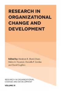 Research in Organizational Change and Development (Research in Organizational Change and Development)