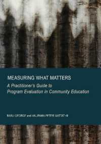 Measuring What Matters : A Practitioner's Guide to Program Evaluation in Community Education