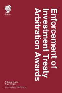 Enforcement of Investment Treaty Arbitration Awards, Third Edition （3RD）