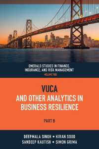 VUCA and Other Analytics in Business Resilience (Emerald Studies in Finance, Insurance, and Risk Management)