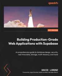 Building Production-Grade Web Applications with Supabase : A comprehensive guide to database design, security, real-time data, storage, multi-tenancy, and more