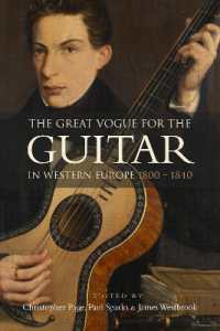 The Great Vogue for the Guitar in Western Europe : 1800-1840