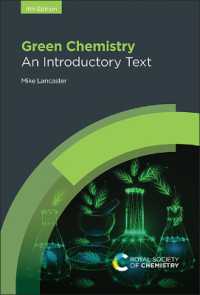 グリーン・ケミストリー入門（第４版）<br>Green Chemistry : An Introductory Text （4TH）