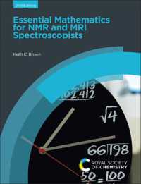 Essential Mathematics for NMR and MRI Spectroscopists （2ND）