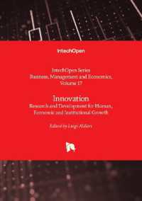 Innovation : Research and Development for Human, Economic and Institutional Growth (Business, Management and Economics)