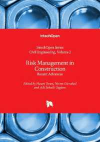 Risk Management in Construction : Recent Advances (Civil Engineering)