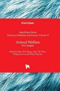 Animal Welfare : New Insights (Veterinary Medicine and Science)