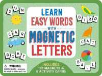Learn Easy Words with Magnetic Letters : Includes 132 Magnets & 6 Activity Cards