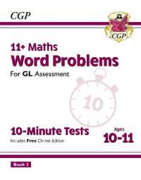 11+ GL 10-Minute Tests: Maths Word Problems - Ages 10-11 Book 2 (with Online Edition) (Cgp Gl 11+ Ages 10-11)
