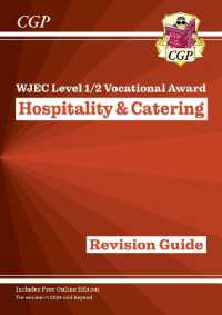 New WJEC Level 1/2 Vocational Award in Hospitality & Catering: Revision Guide (with Online Edition)