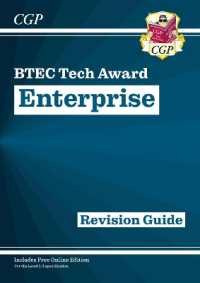 New BTEC Tech Award in Enterprise: Revision Guide (with Online Edition, Videos & Quizzes) (Cgp Btec Tech Awards)