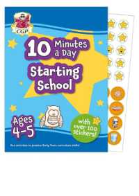 New 10 Minutes a Day Starting School for Ages 4-5 (with over 100 stickers) (Cgp Reception Activity Books and Cards)