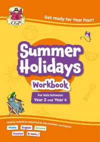 CGP Summer Holidays Activity Workbook - for kids between Year 3 and Year 4 (ages 7-8) (Cgp Summer Holiday Workbooks)