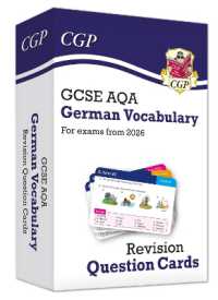 New GCSE AQA German: Vocabulary Revision Question Cards (for exams from 2026) (Cgp Aqa Gcse German)