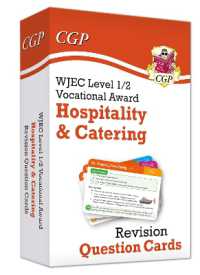 New WJEC Level 1/2 Vocational Award in Hospitality & Catering: Revision Question Cards (Cgp Level 1/2 Vocational Awards)