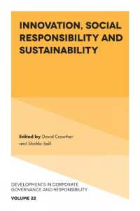 Innovation, Social Responsibility and Sustainability (Developments in Corporate Governance and Responsibility)