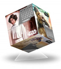 Star Wars Magic Cube Desk 2020 Calendar - Official Desk Format Calendar