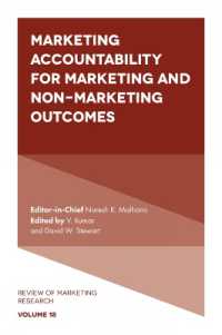 Marketing Accountability for Marketing and Non-Marketing Outcomes (Review of Marketing Research)
