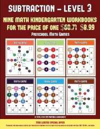 Preschool Math Games (Kindergarten Subtraction/Taking Away Level 3) : 30 full color preschool/kindergarten subtraction worksheets (includes 8 printable kindergarten PDF books worth $60.71) (Preschool Math Games)