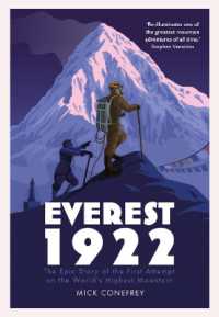 Everest 1922 : The Epic Story of the First Attempt on the World -- Hardback （Main）