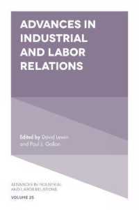 Advances in Industrial and Labor Relations (Advances in Industrial and Labor Relations)
