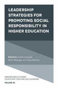 Leadership Strategies for Promoting Social Responsibility in Higher Education (Innovations in Higher Education Teaching and Learning)