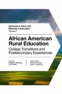 African American Rural Education : College Transitions and Postsecondary Experiences (Advances in Race and Ethnicity in Education)