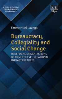 Bureaucracy, Collegiality and Social Change : Redefining Organizations with Multilevel Relational Infrastructures (Social Networks, Organizations and Markets series)