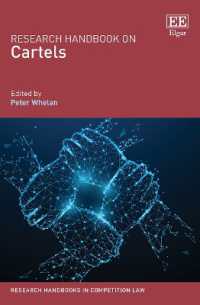 カルテル研究ハンドブック<br>Research Handbook on Cartels (Research Handbooks in Competition Law series)