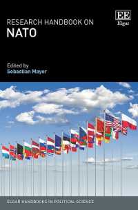NATO研究ハンドブック<br>Research Handbook on NATO (Elgar Handbooks in Political Science)