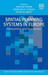 Spatial Planning Systems in Europe : Comparison and Trajectories (Elgar Studies in Planning Theory, Policy and Practice)