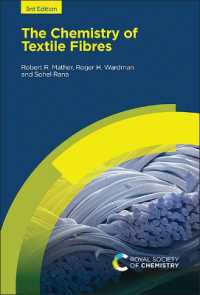 織物繊維の化学（第３版）<br>The Chemistry of Textile Fibres （3RD）