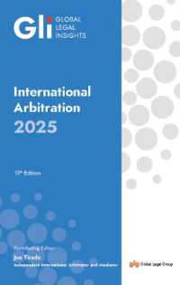 Global Legal Insights : International Arbitration (Global Legal Insights - International Arbitration) （11TH）
