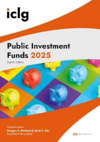 International Comparative Legal Guide to Public Investment Funds (International Comparative Legal Guide to Public Investment Funds) （8TH）