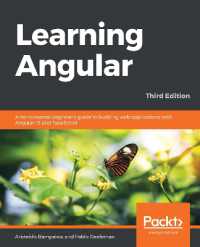Learning Angular : A no-nonsense beginner's guide to building web applications with Angular 10 and TypeScript （3RD）