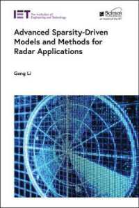Advanced Sparsity-Driven Models and Methods for Radar Applications (Radar, Sonar and Navigation)