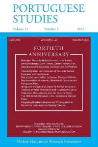 Portuguese Studies 41.2 (2025) : Fortieth Anniversary Special Issue