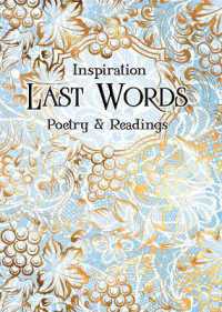 Last Words : Poetry & Readings (Verse to Inspire)