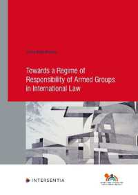 Towards a Regime of Responsibility of Armed Groups in International Law (Human Rights Research Series)