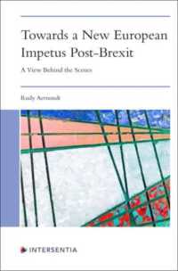 Towards a New European Impetus Post-Brexit : A View Behind the Scenes