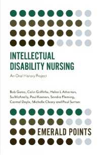 Intellectual Disability Nursing : An Oral History Project (Emerald Points)