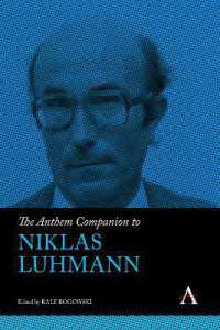 The Anthem Companion to Niklas Luhmann (Anthem Companions to Sociology)