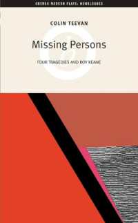 Missing Persons : Four Tragedies and Roy Keane (Oberon Modern Playwrights)