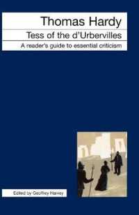 Thomas Hardy : Tess of the D'Urbervilles (Readers' Guide to Essential Criticism)