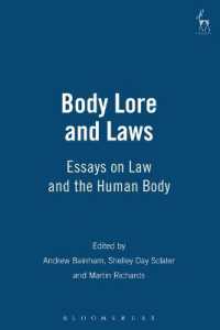 法と身体<br>Body Lore and Laws : Essays on Law and the Human Body