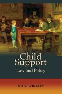 子の扶養：法と政策<br>Child Support : Law and Policy